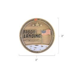 Moneda Conmemorativa Apollo 11