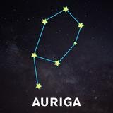 Constelación Auriga en diciembre