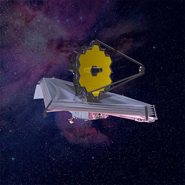 Ilustración James Webb Space Telescope Ilustración James Webb Space Telescope