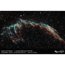 Eastern Veil Nebula capturada con Celestron Origin
