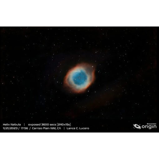 Helix Nebula capturada con Celestron Origin