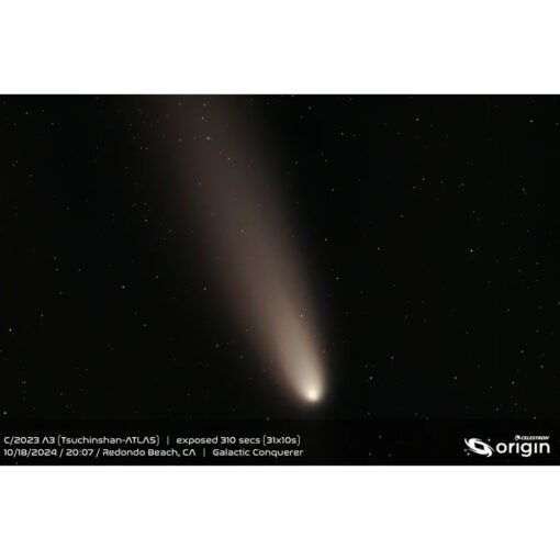 C2023 A3 capturada con Celestron Origin